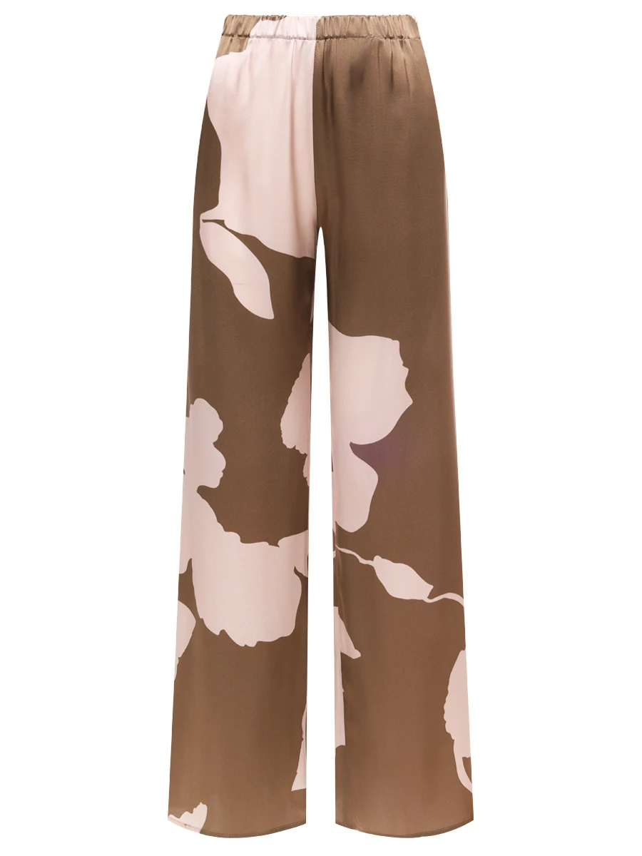 Брюки шелковые