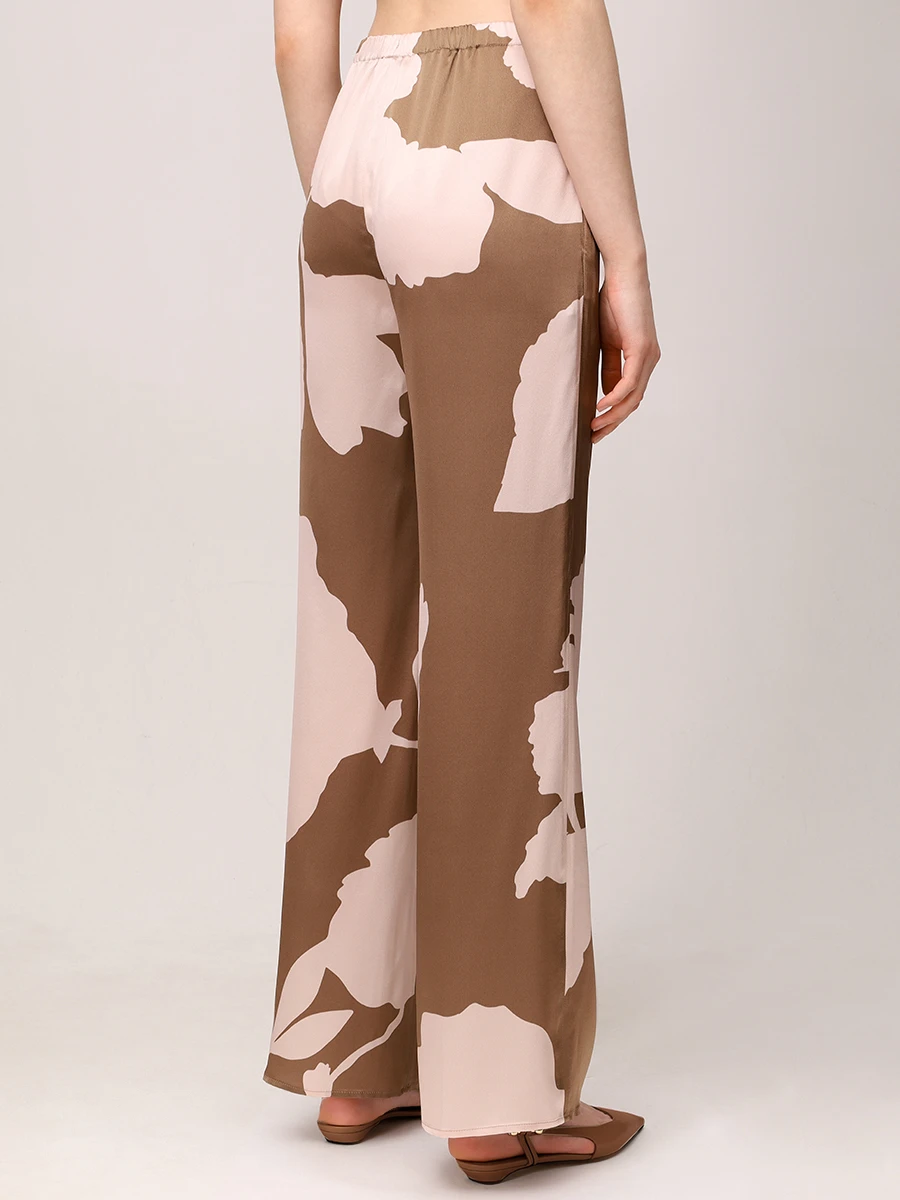 Брюки шелковые