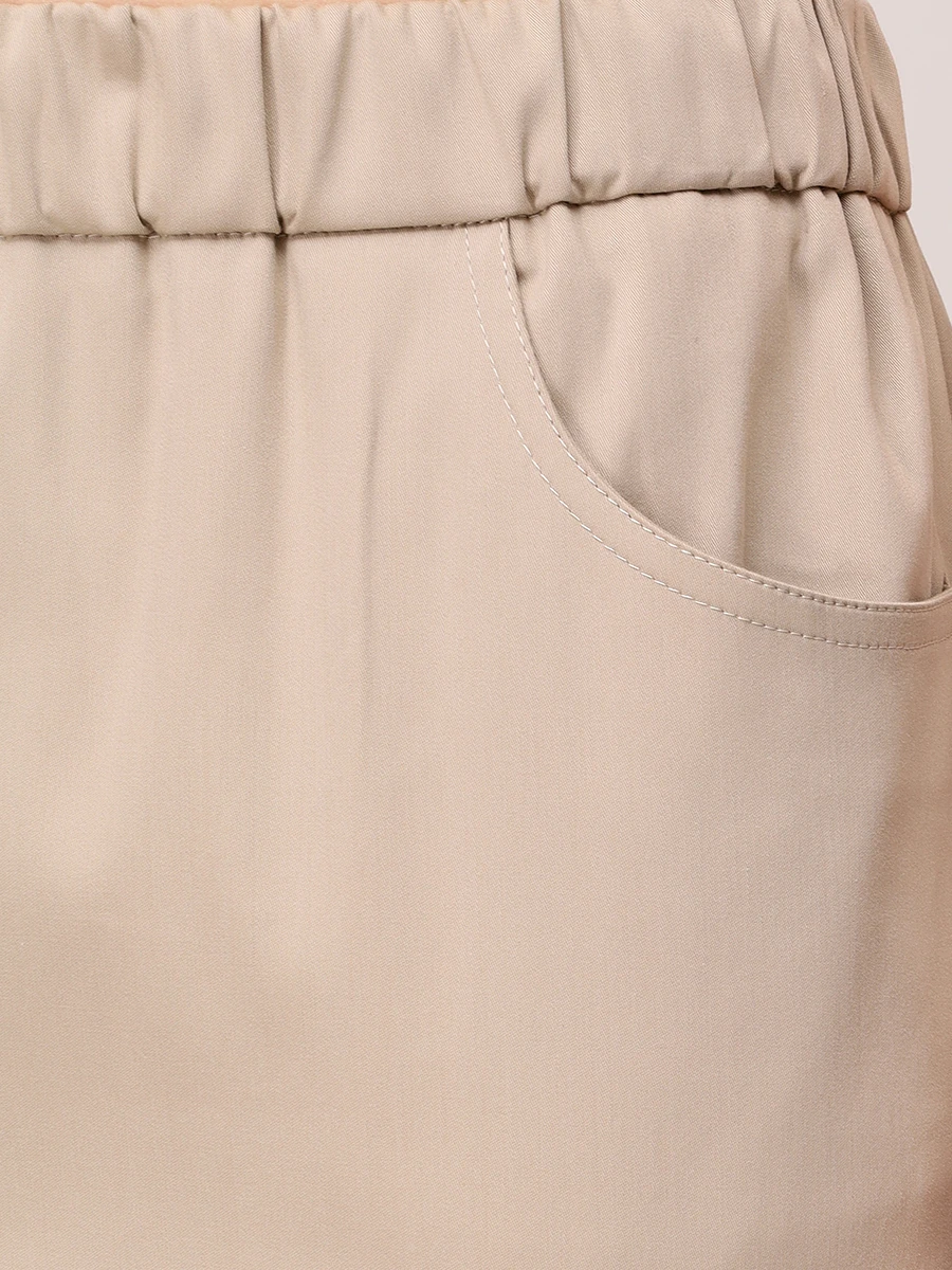 Брюки из хлопка и вискозы