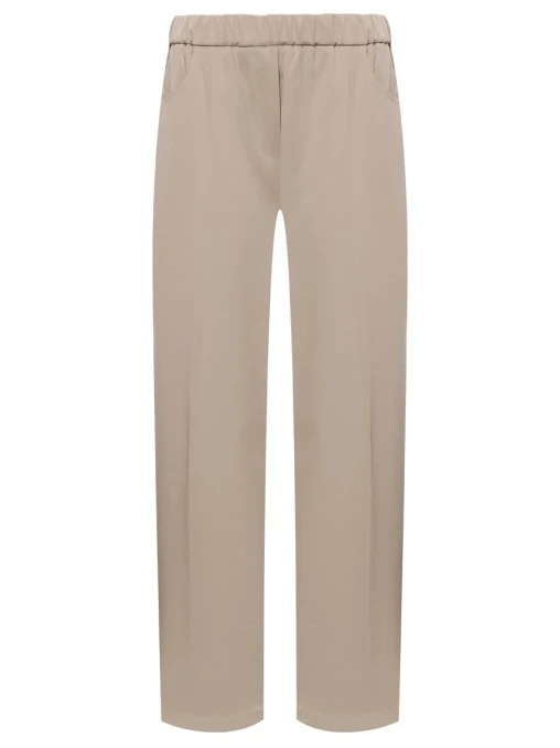 Брюки из хлопка и вискозы ANTONELLI FIRENZE