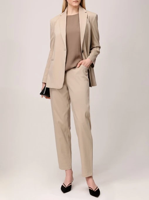 Брюки из хлопка и вискозы ANTONELLI FIRENZE