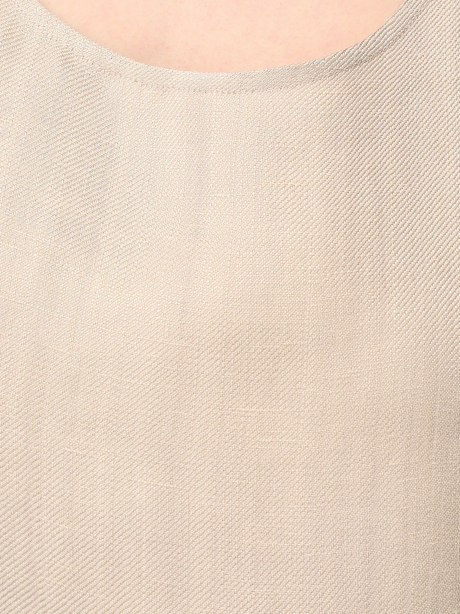 Платье из вискозы и льна