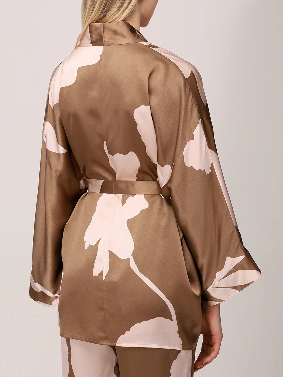 Блуза шелковая