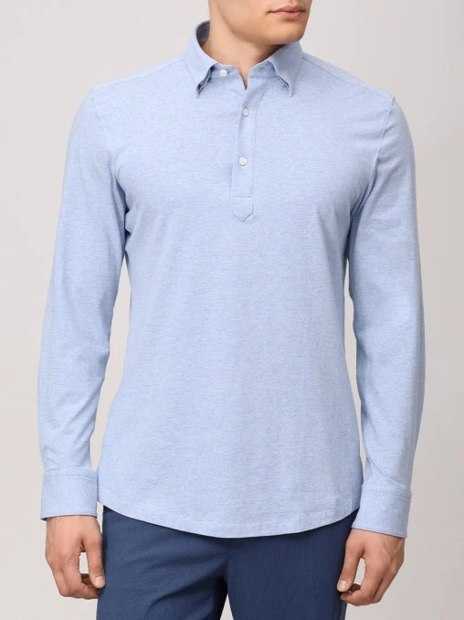 Поло Casual Fit хлопковое BOSS
