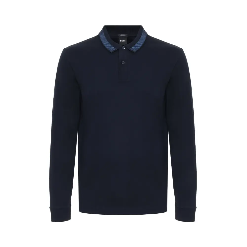 Поло Slim Fit хлопковое