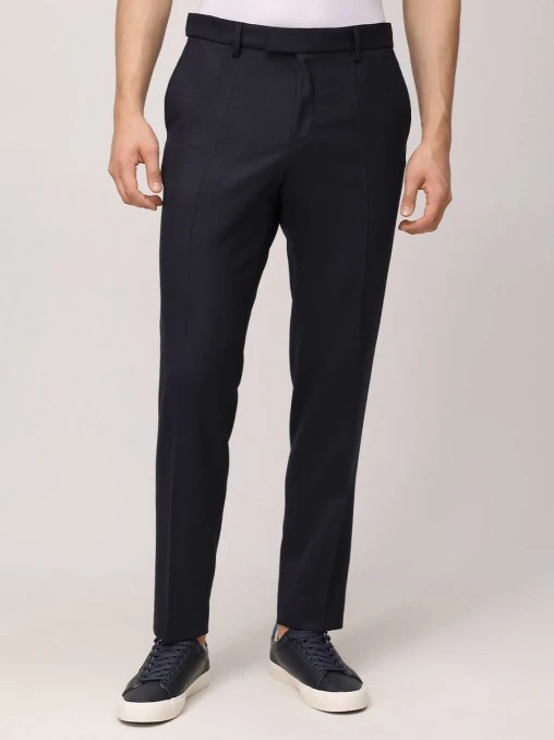 Брюки Slim Fit шерстяные BOSS