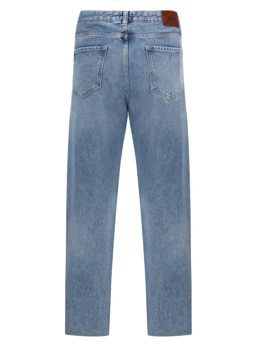 Джинсы Relaxed Fit из хлопка и лиоцелла Akron BOSS