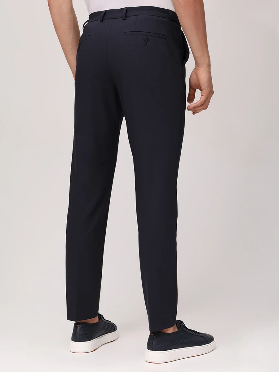 Брюки однотонные