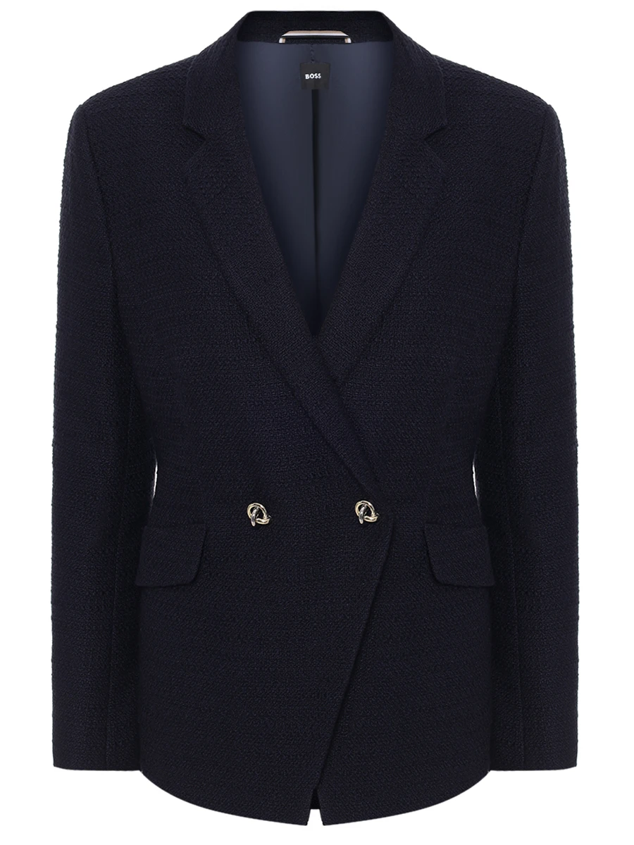 Пиджак из хлопка и вискозы