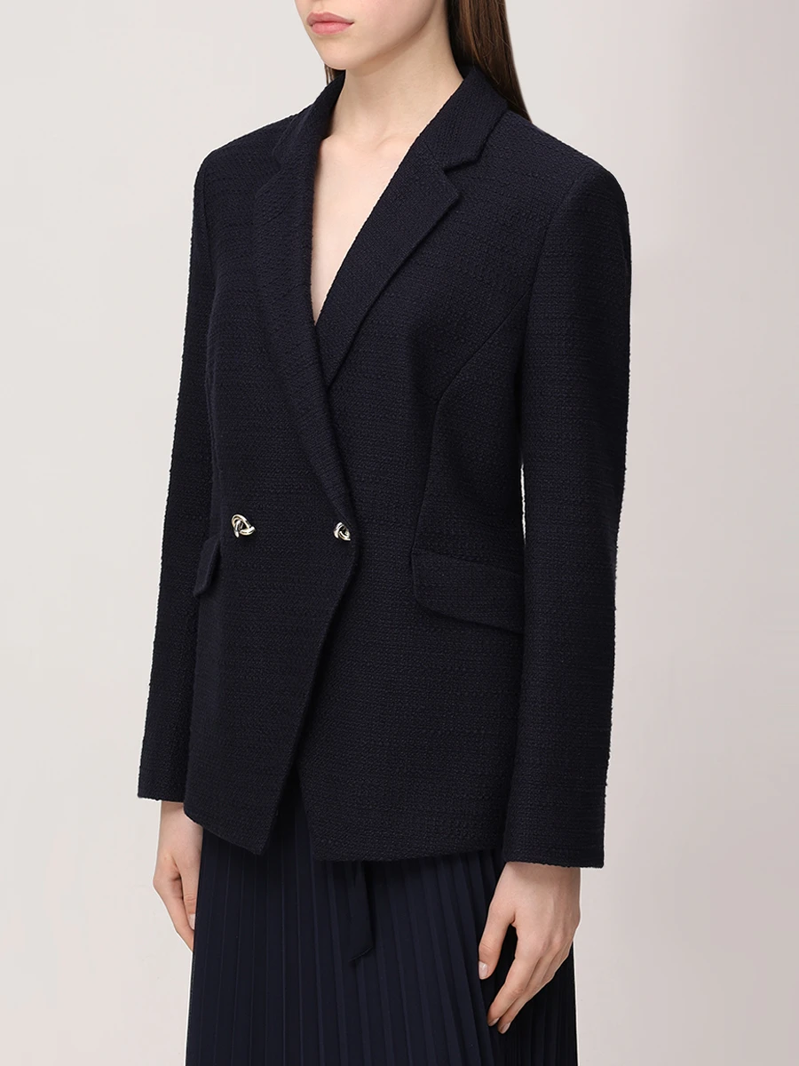 Пиджак из хлопка и вискозы