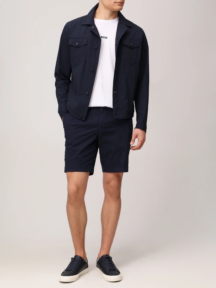 Шорты Slim Fit хлопковые