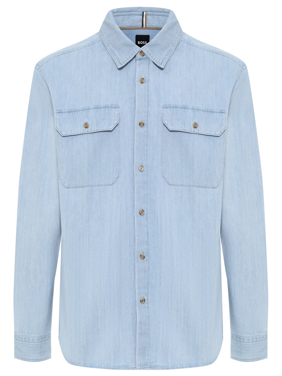 Рубашка Regular Fit хлопковая