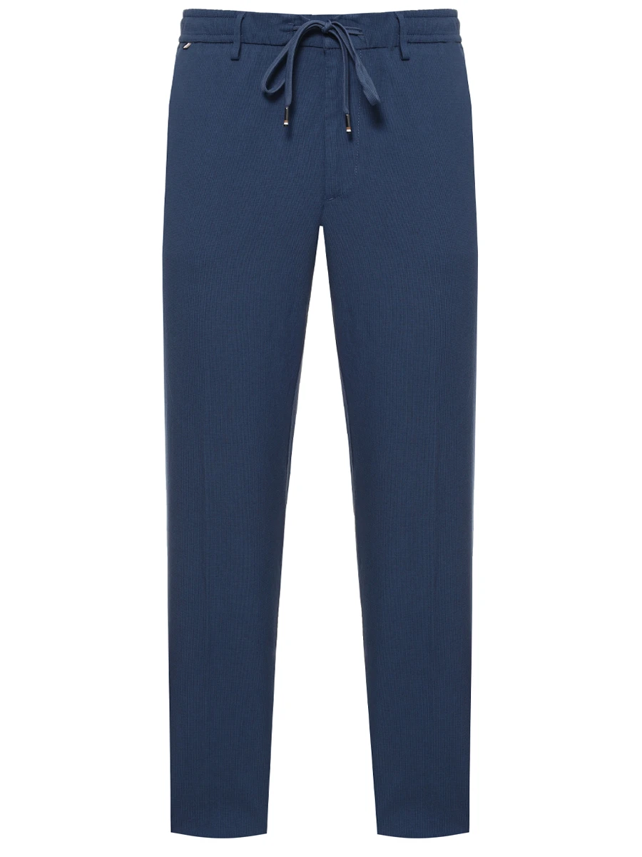 Брюки Regular Tapered Fit из вискозы и хлопка
