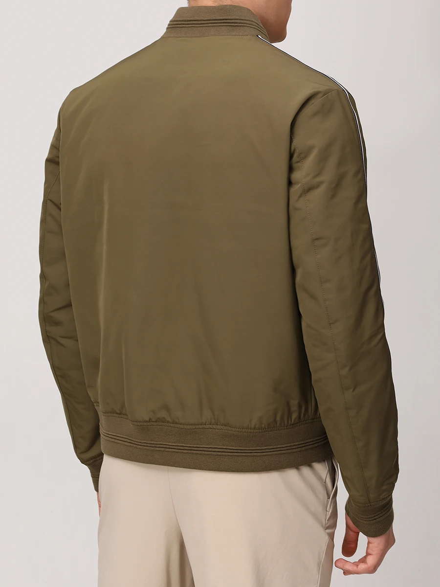 Бомбер однотонный