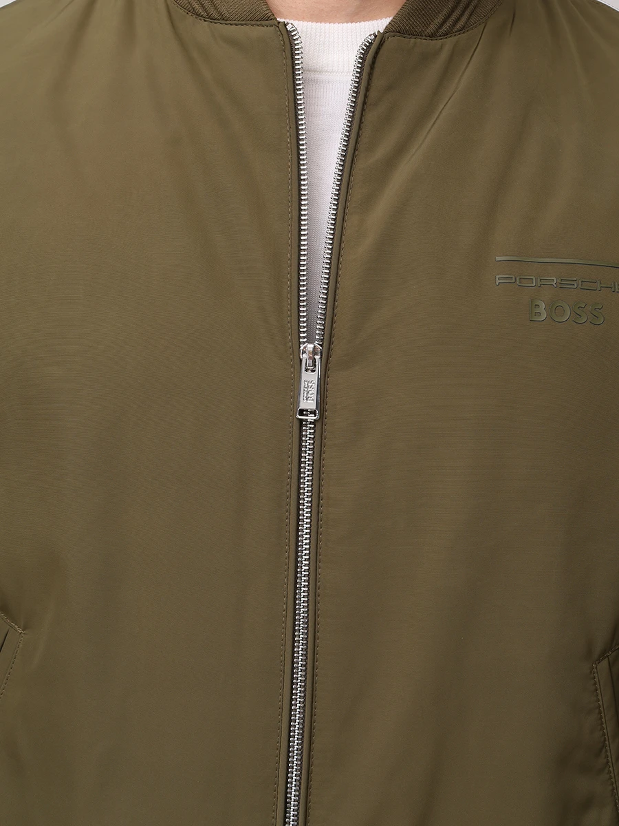 Бомбер однотонный