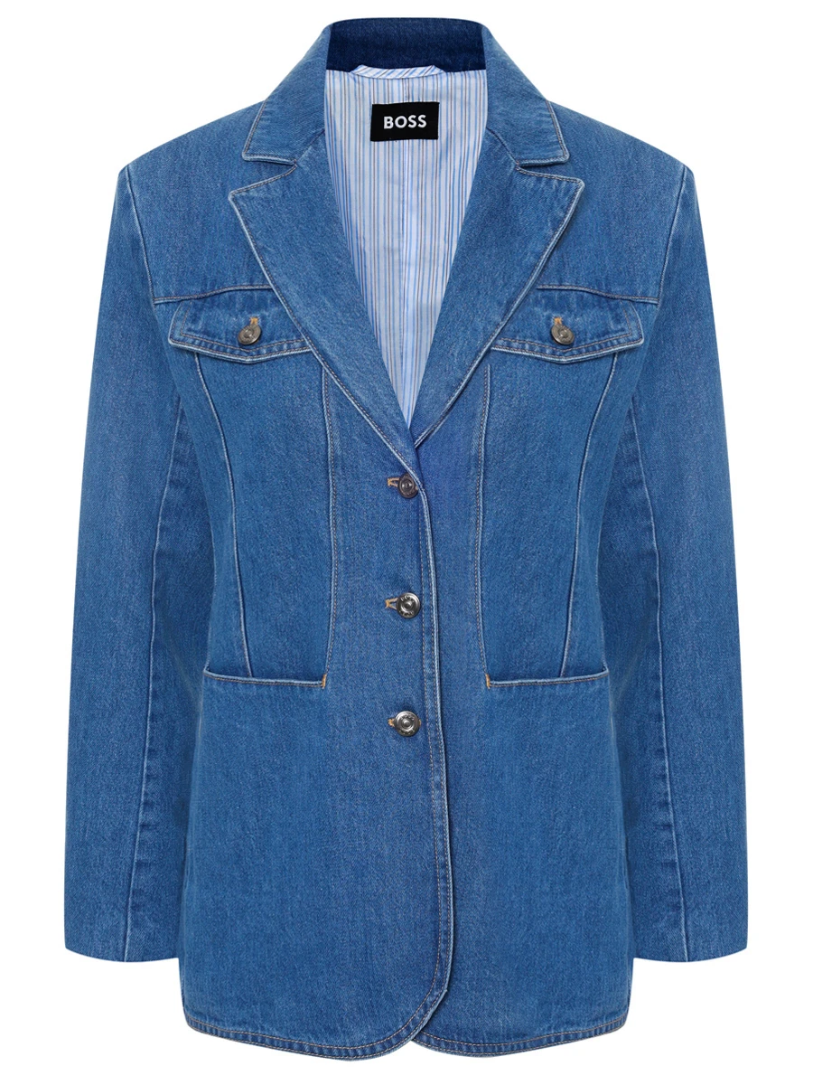 Пиджак джинсовый