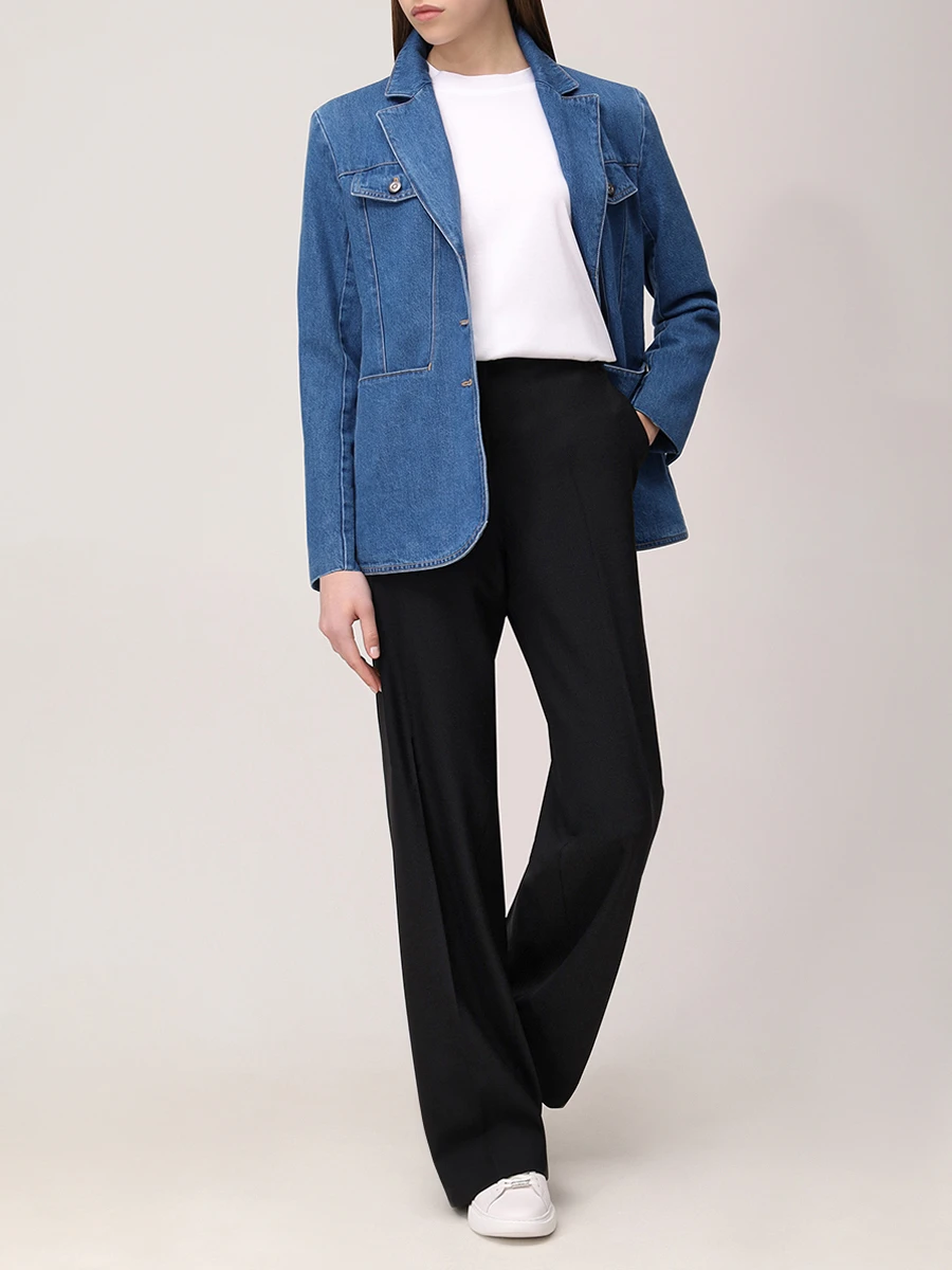 Пиджак джинсовый