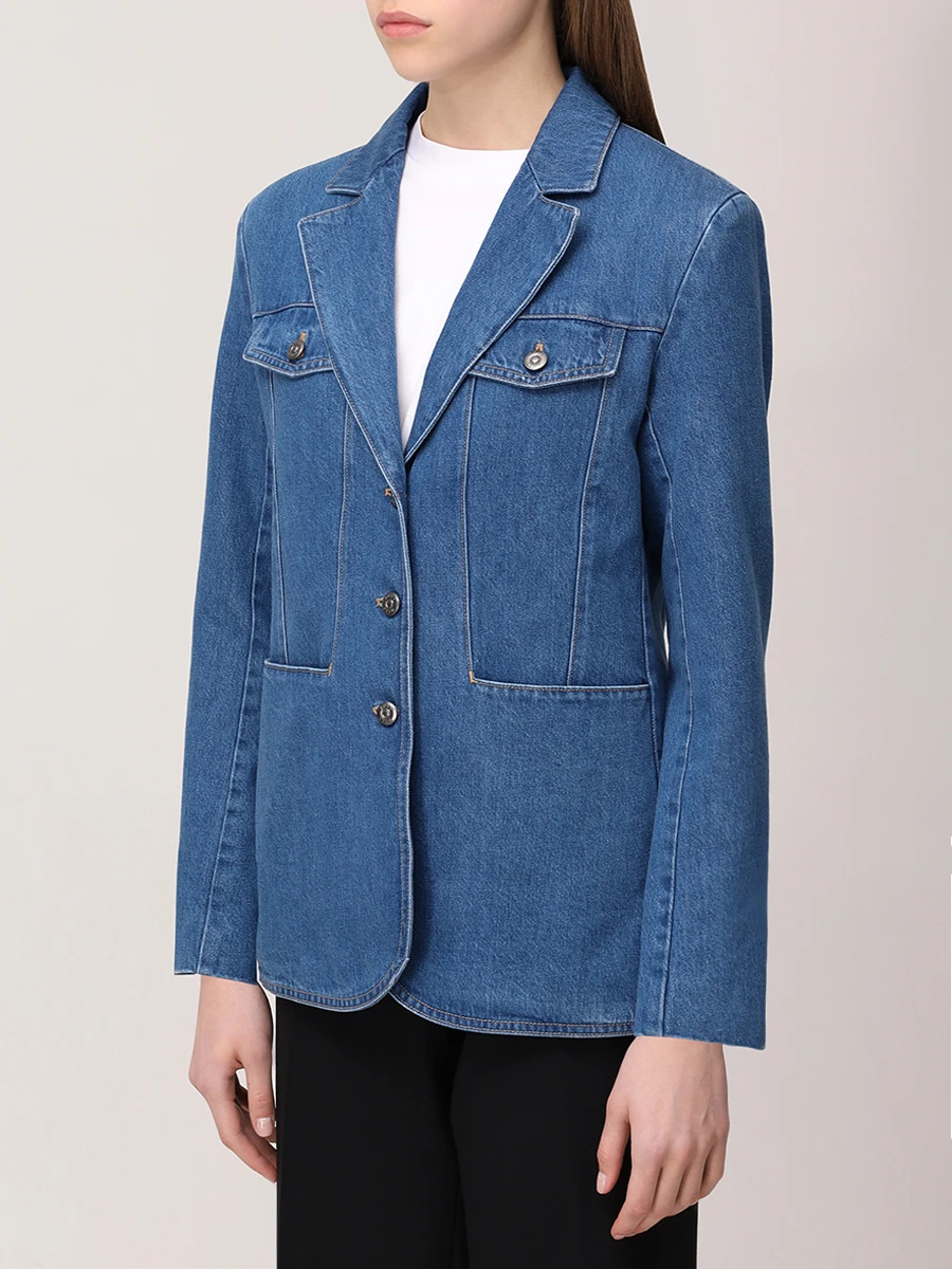 Пиджак джинсовый