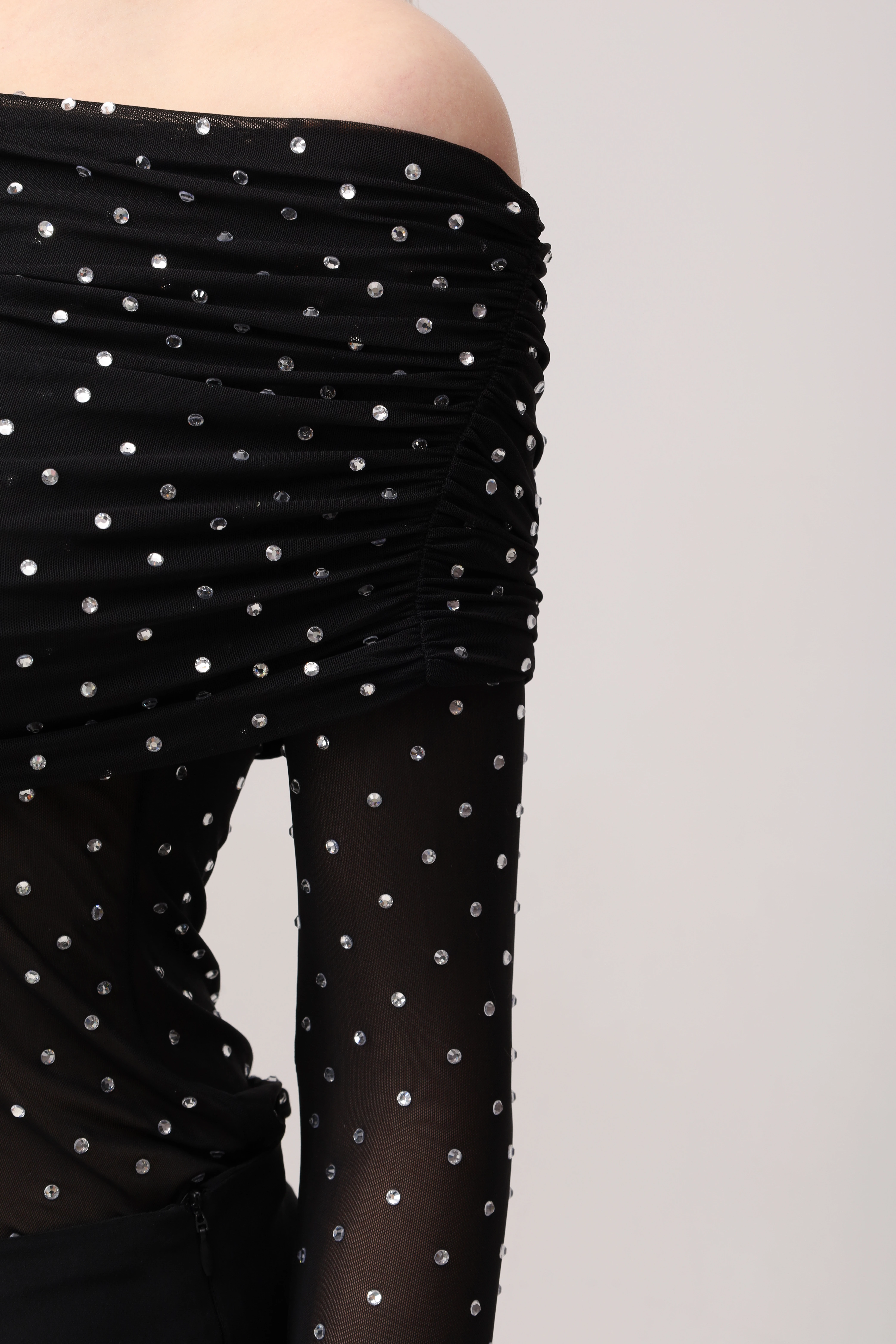 Топ со стразами