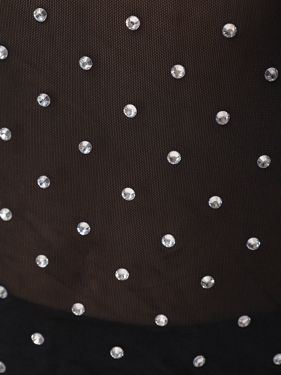 Топ со стразами