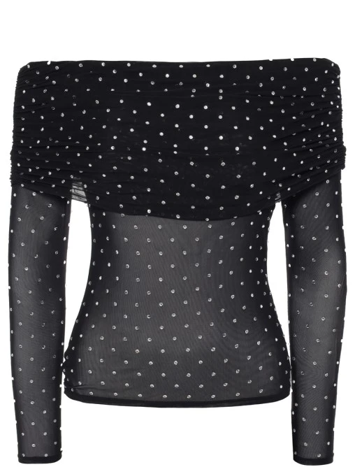 Топ со стразами RETROFETE