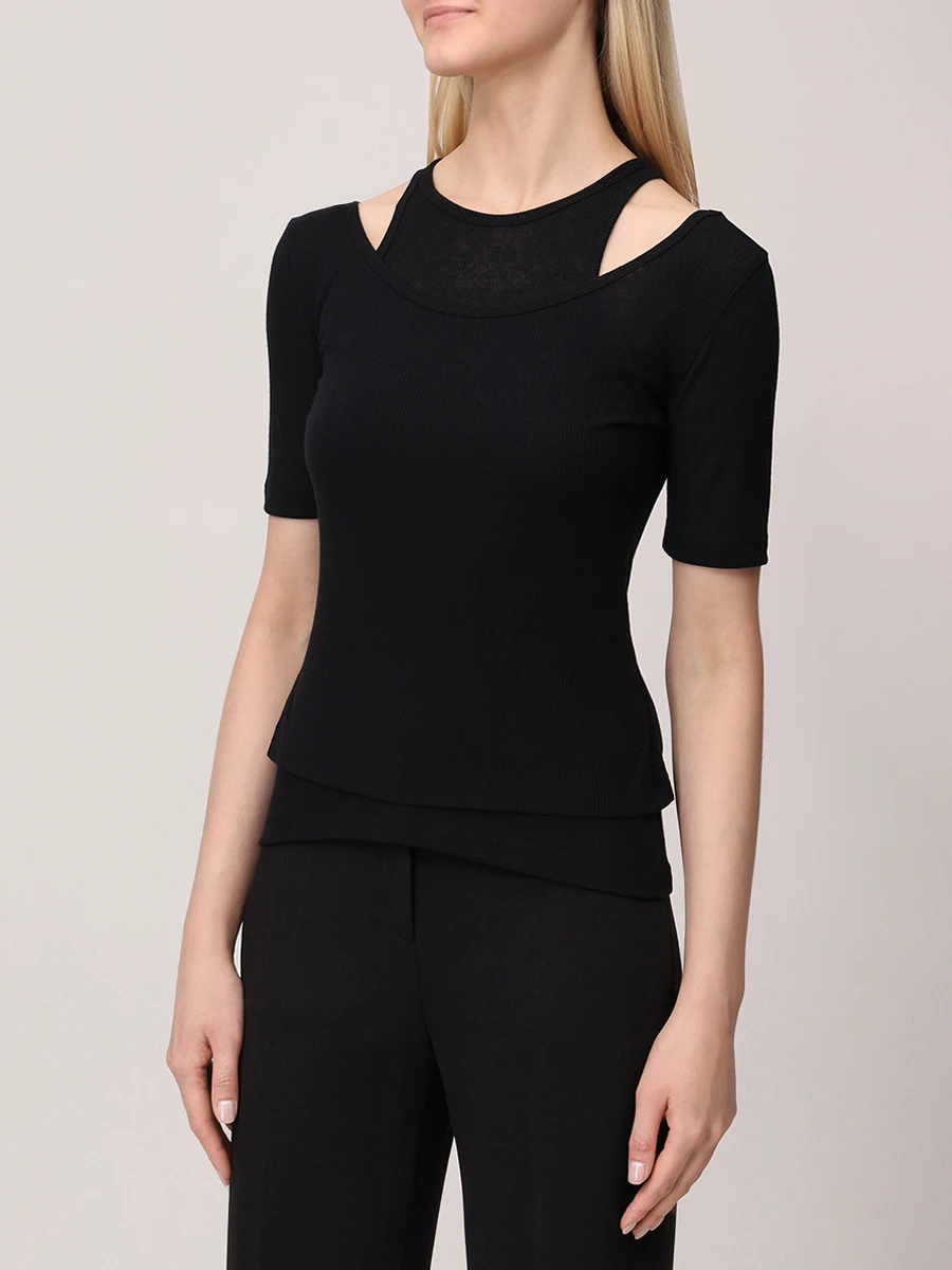 Футболка однотонная