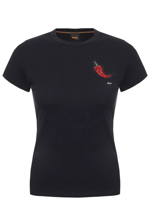 Футболка хлопковая BOSS