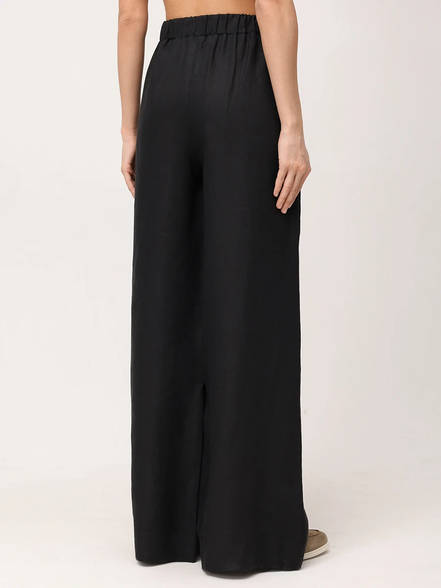 Брюки льняные