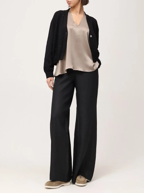 Брюки льняные GRAN SASSO