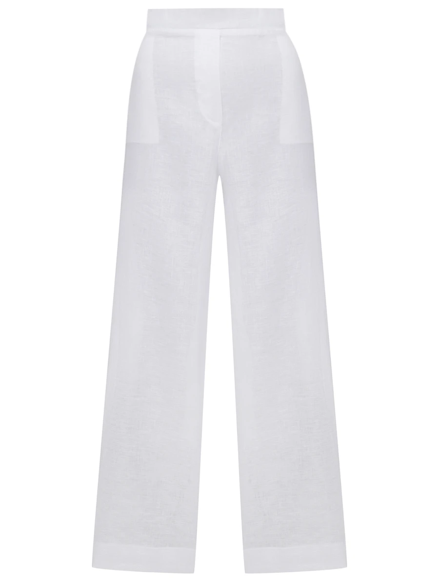 Брюки льняные