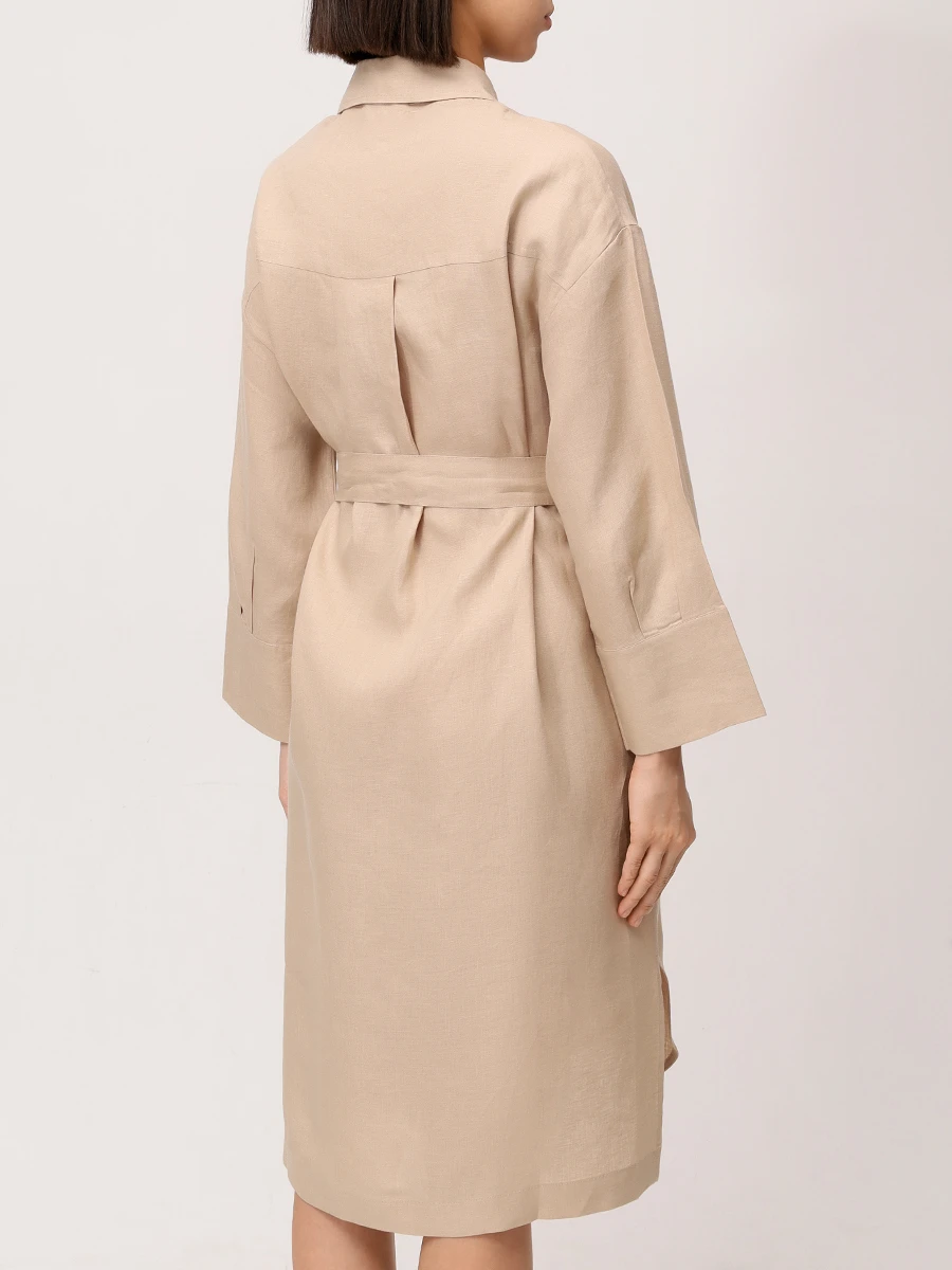 Платье льняное