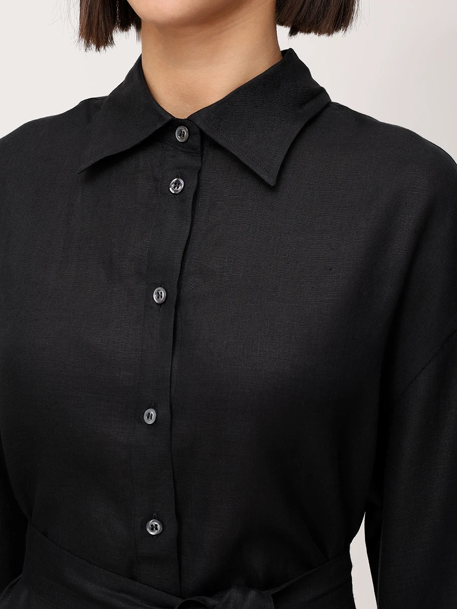 Платье льняное