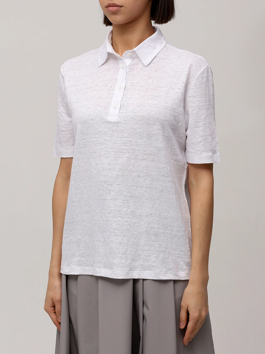 Поло льняное