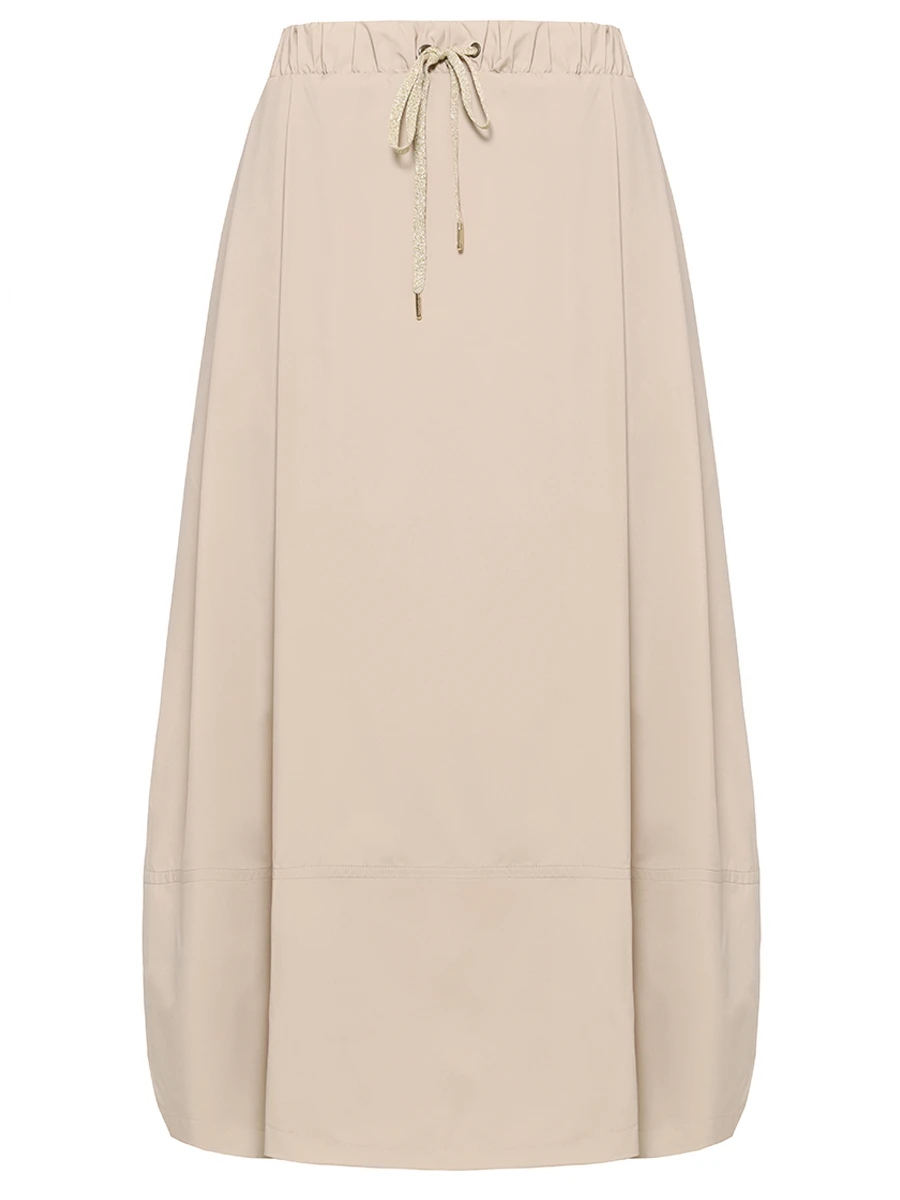 Юбка однотонная