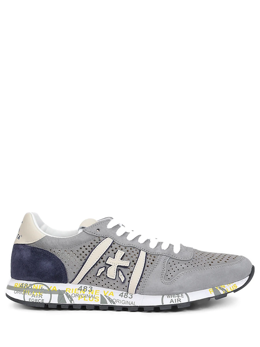 Кроссовки замшевые