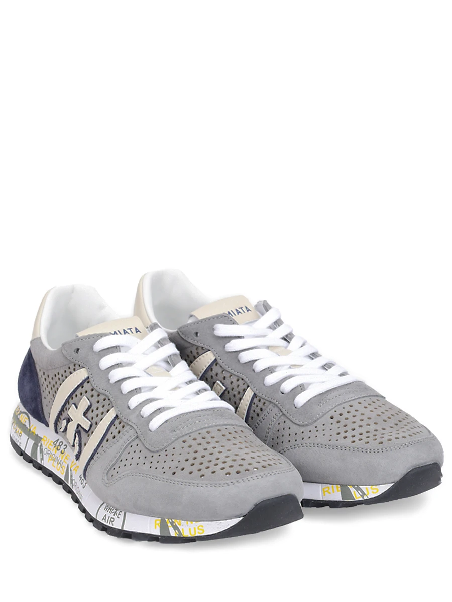 Кроссовки замшевые