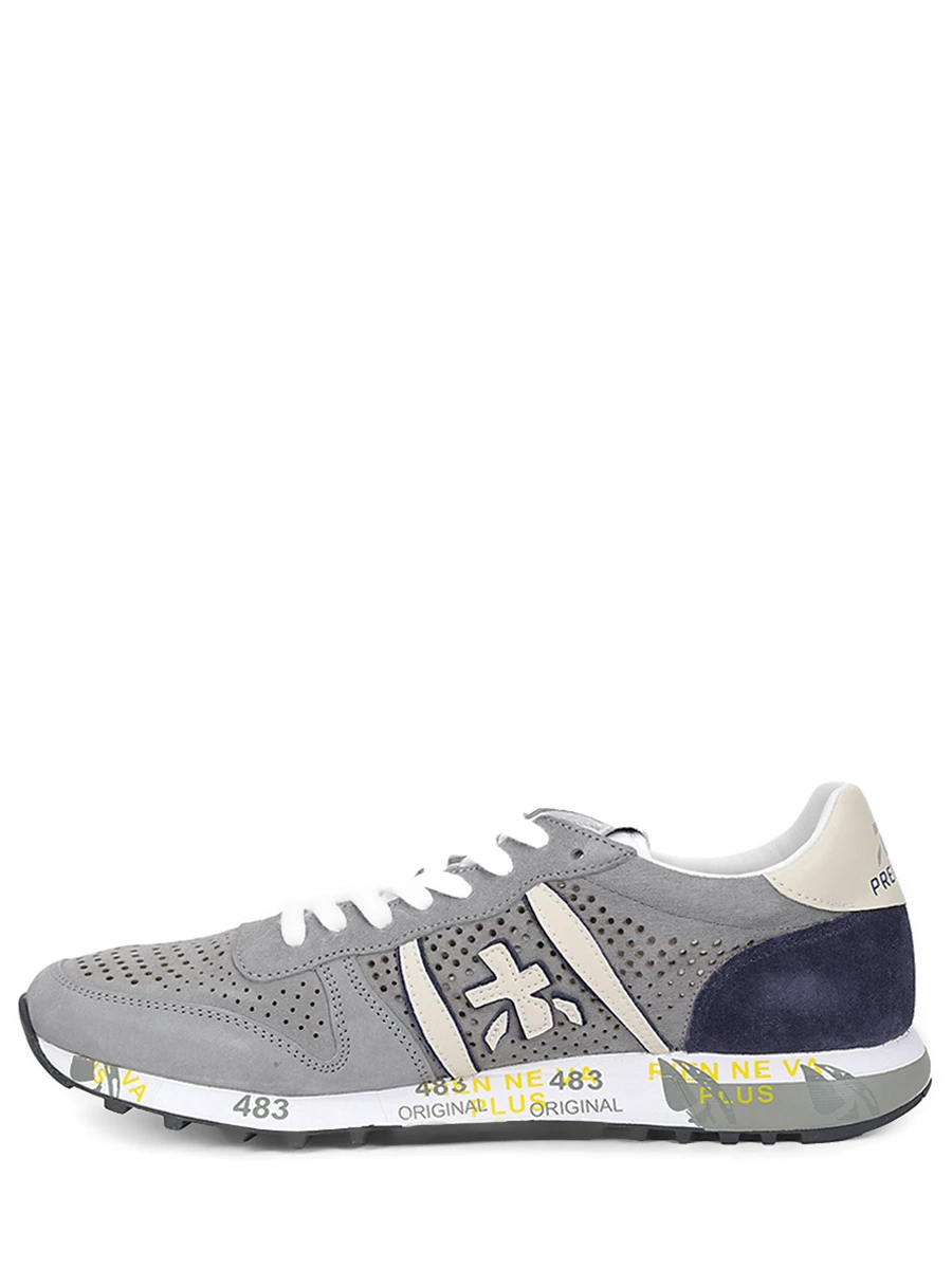 Кроссовки замшевые