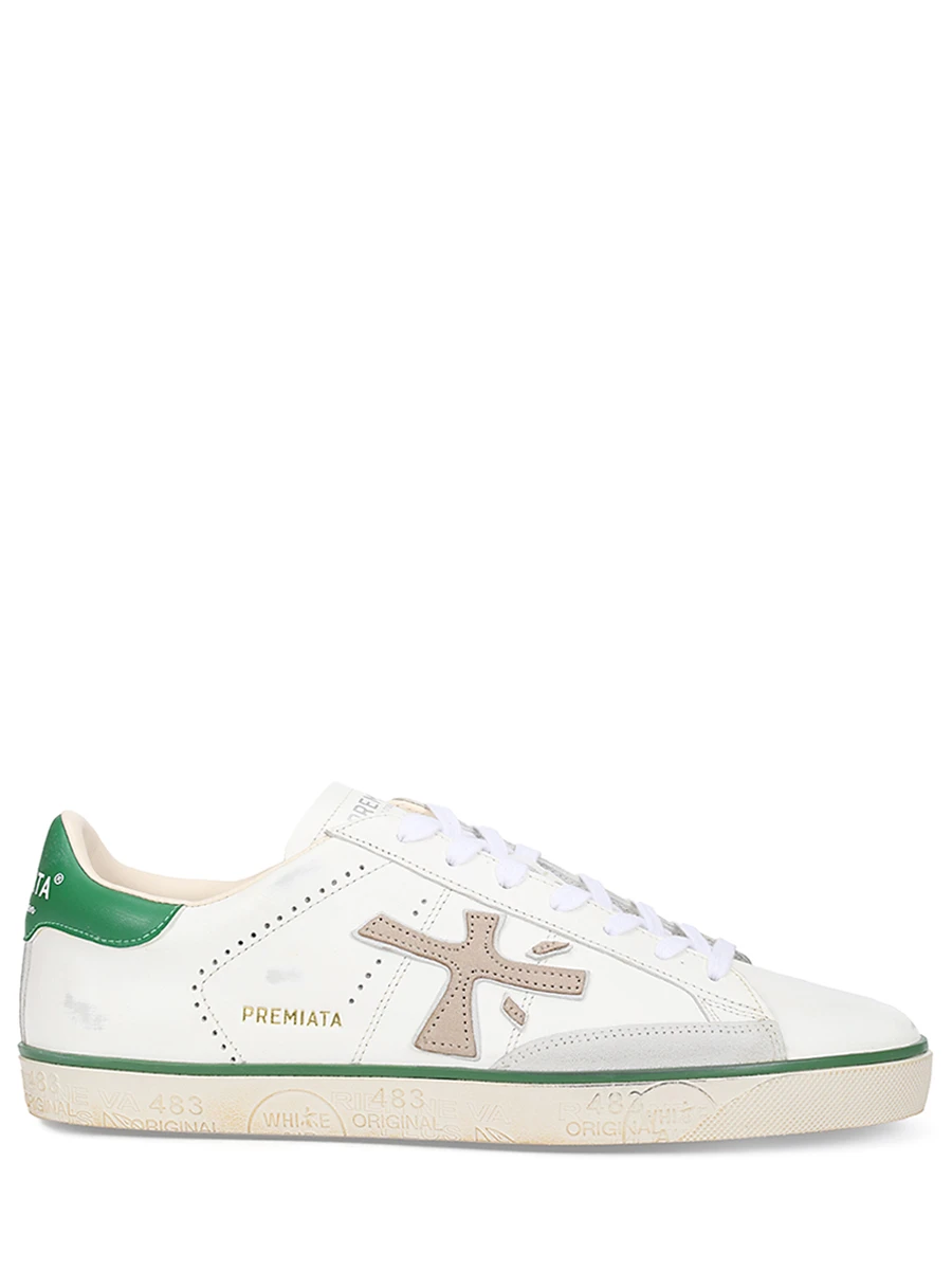 Кеды кожаные Steven