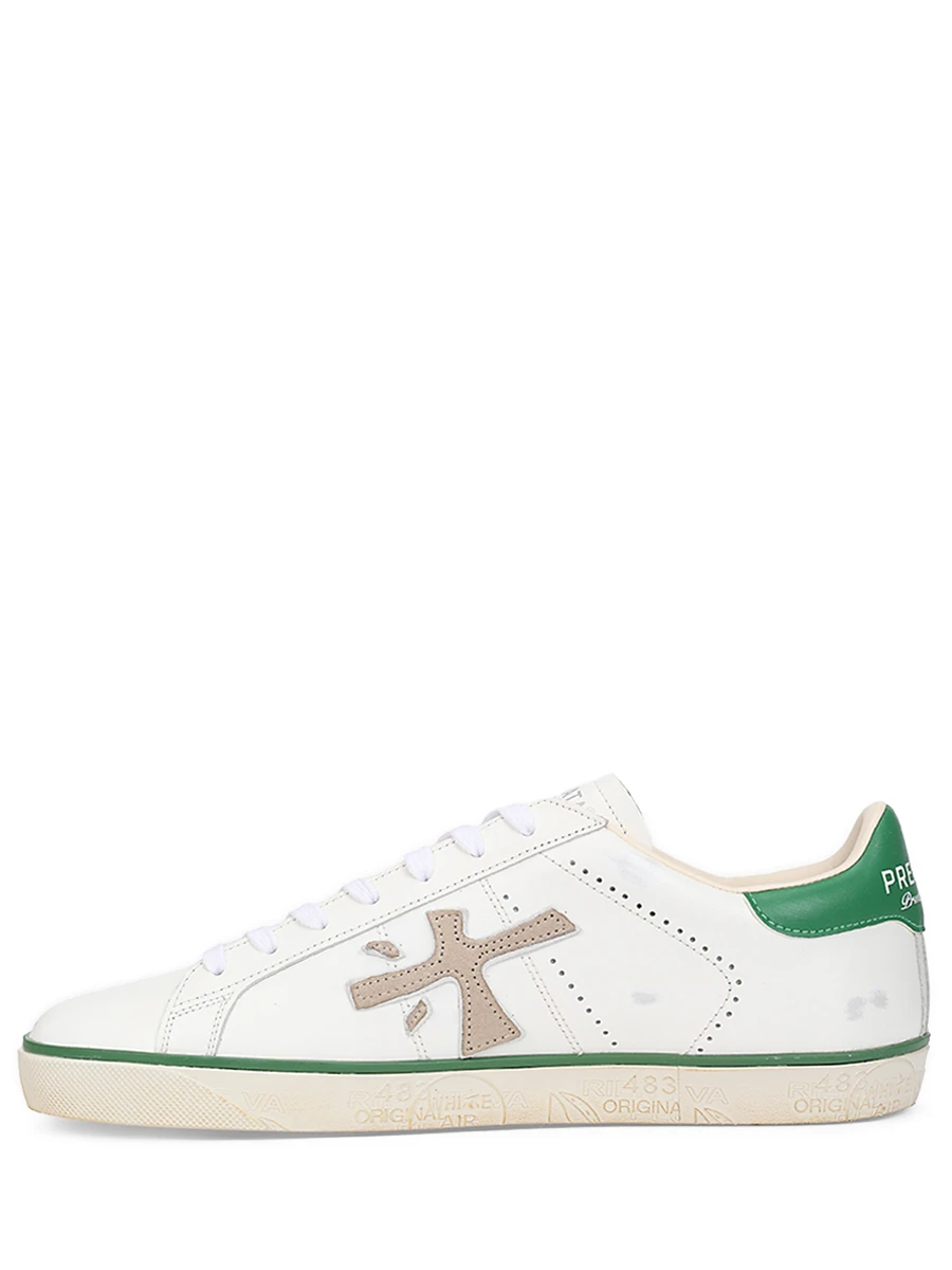 Кеды кожаные Steven