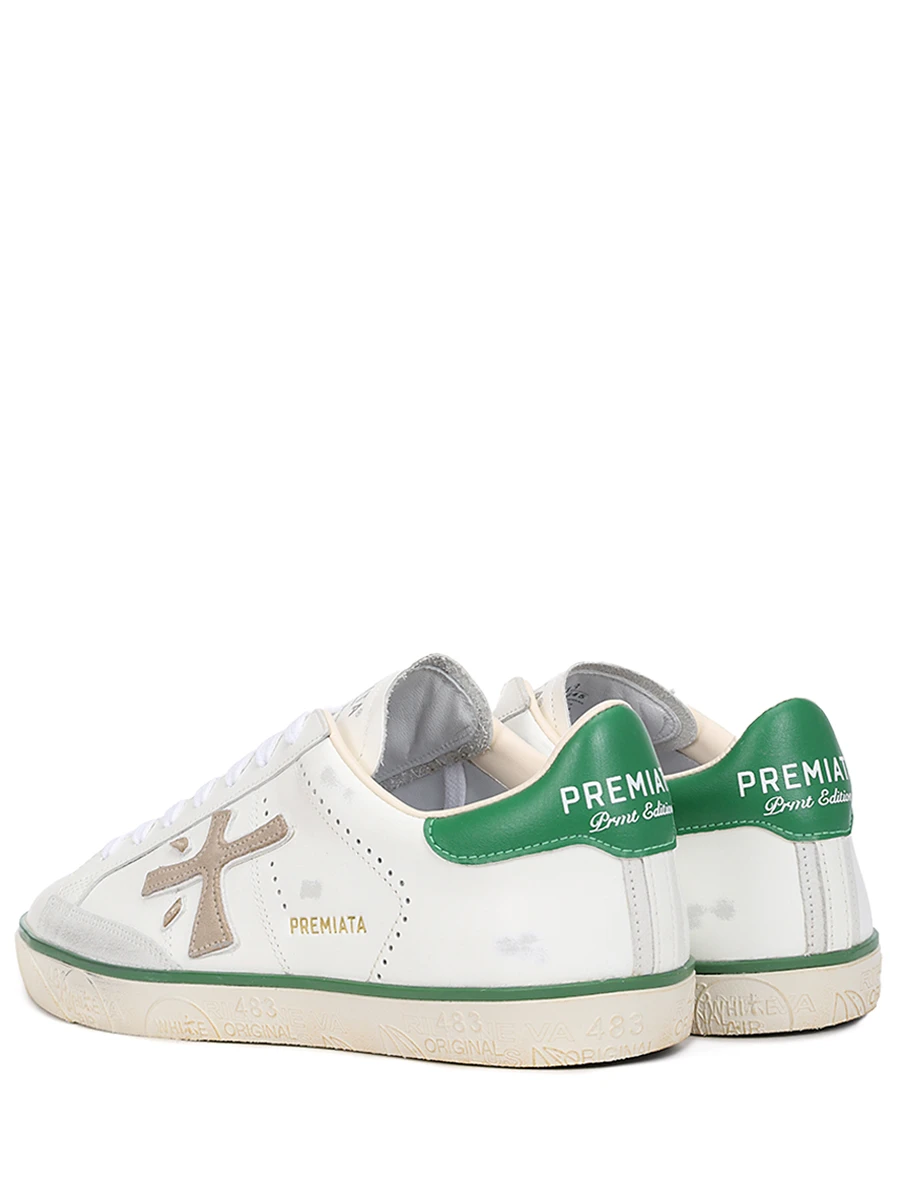 Кеды кожаные Steven