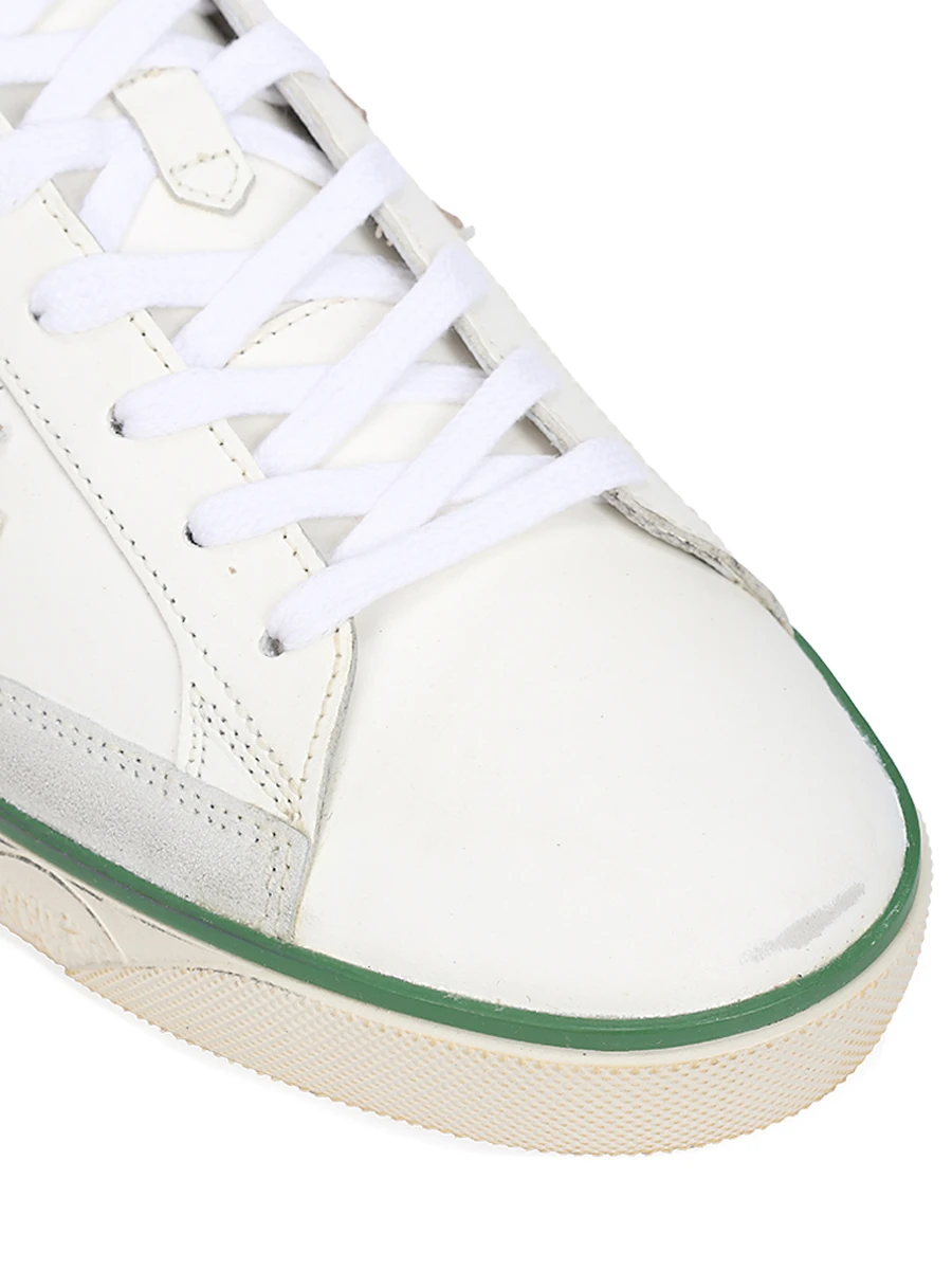 Кеды кожаные Steven