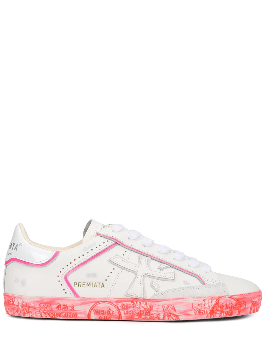 Кеды кожаные Stevend