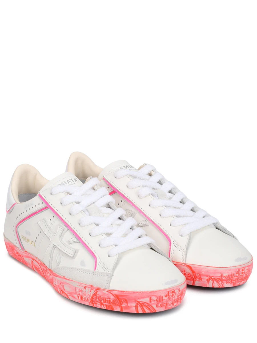 Кеды кожаные Stevend