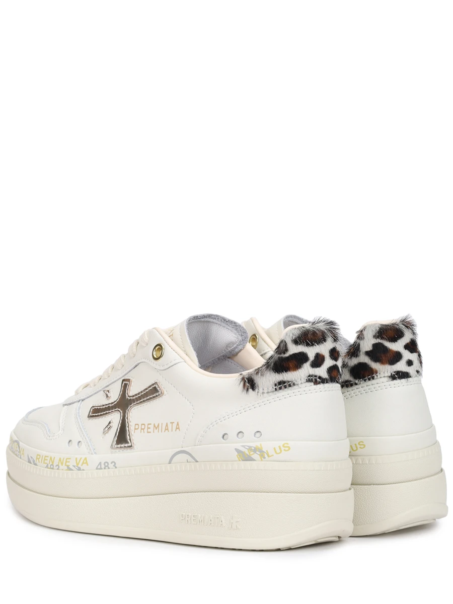 Кеды кожаные Micol