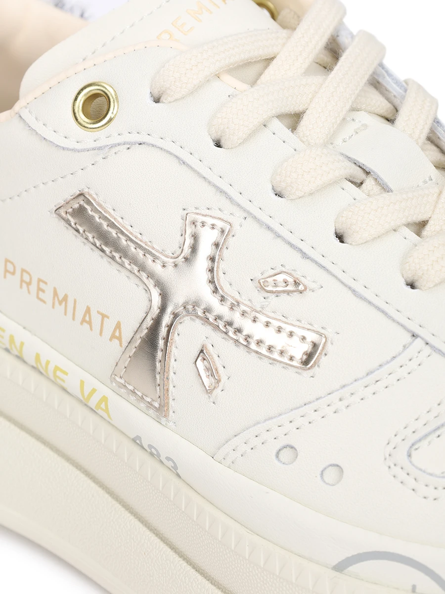 Кеды кожаные Micol