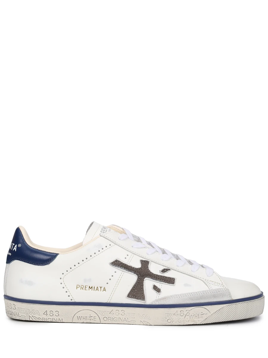 Кеды кожаные Steven