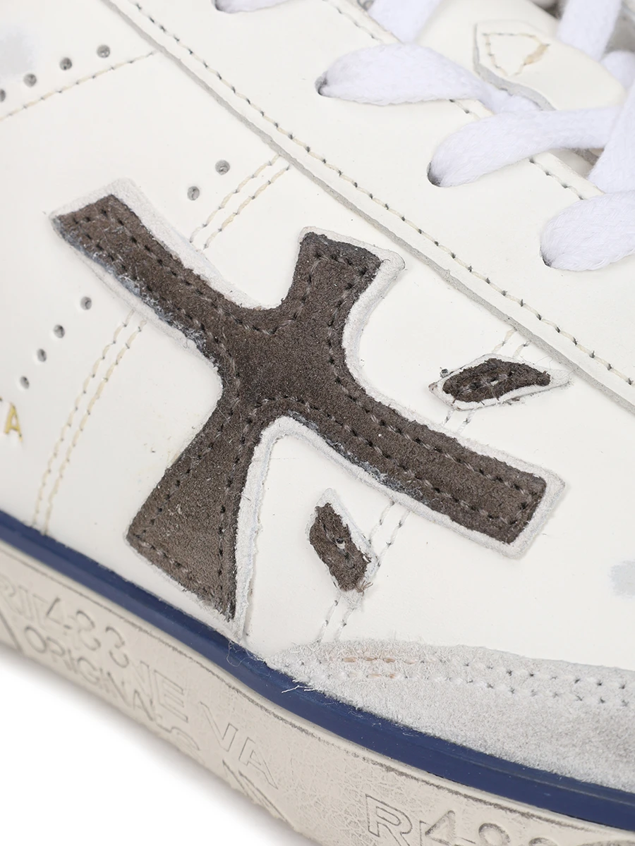 Кеды кожаные Steven