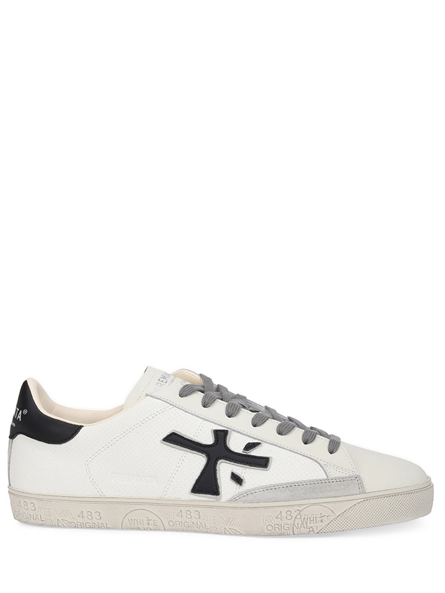 Кеды кожаные Steven