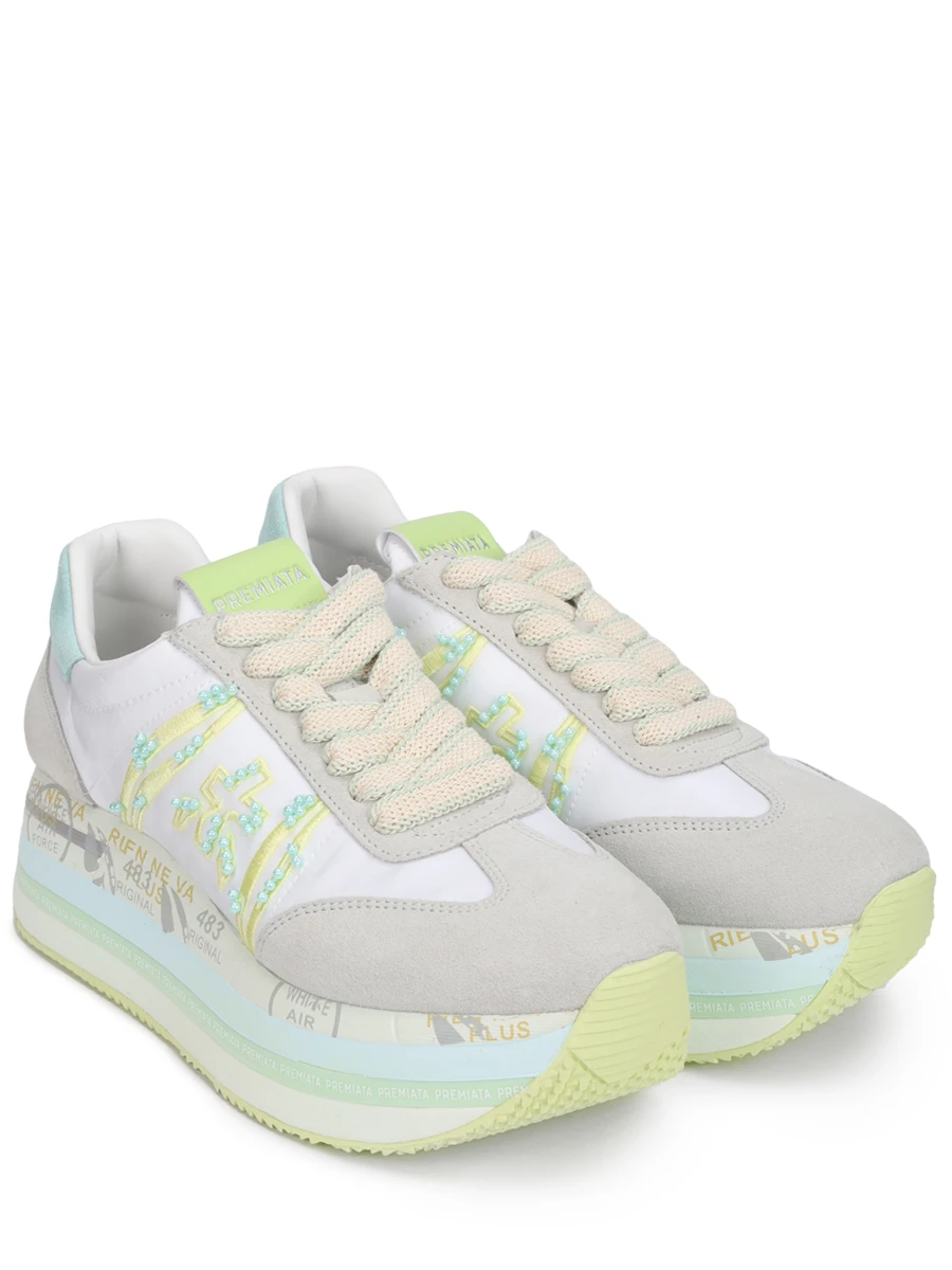 Кроссовки комбинированные Beth