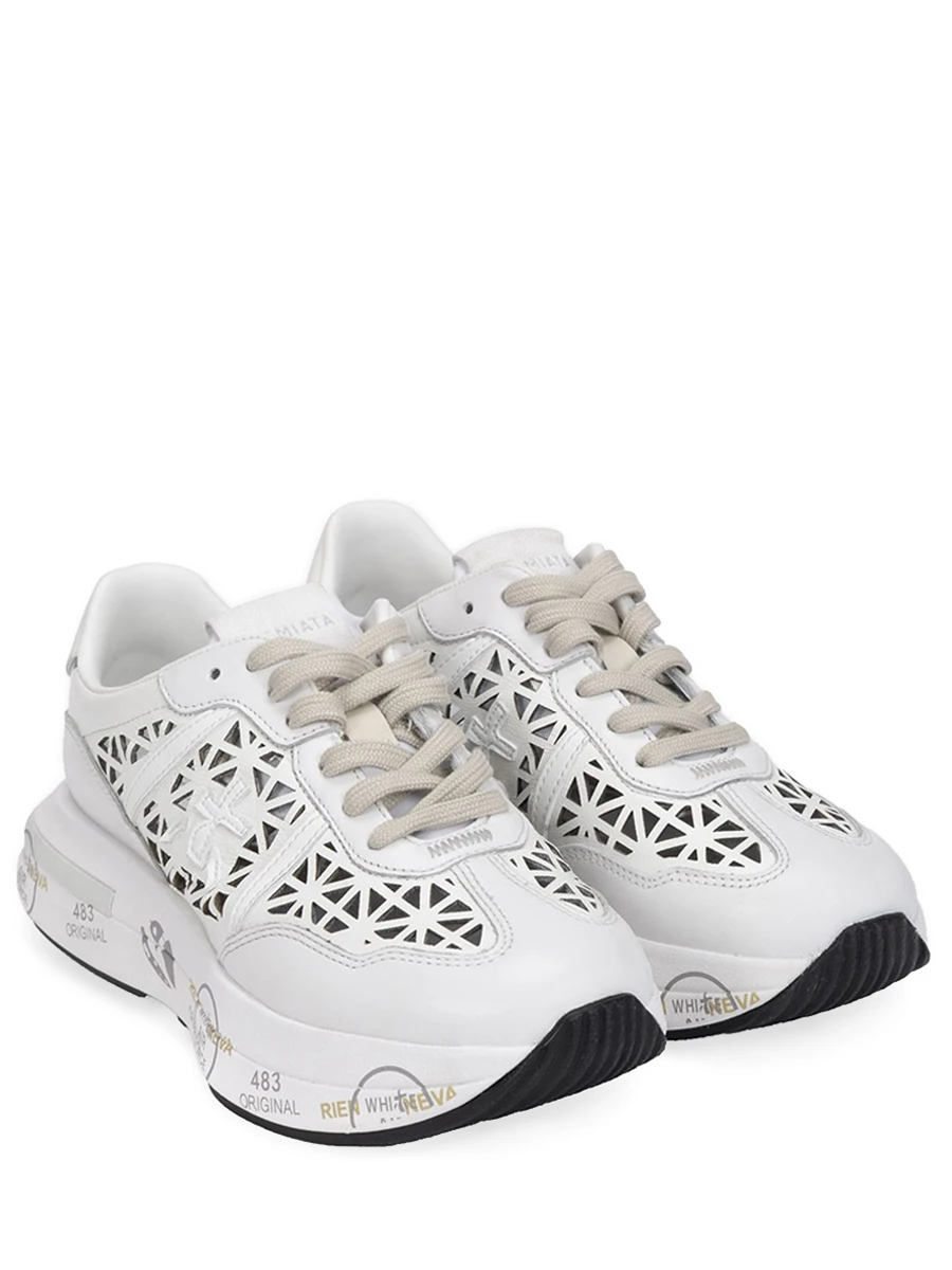 Кроссовки кожаные Cassie